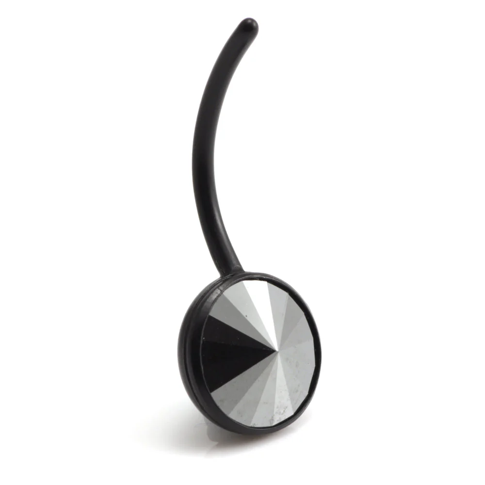 10mm Gem Black Bioflex Navel - Image 3