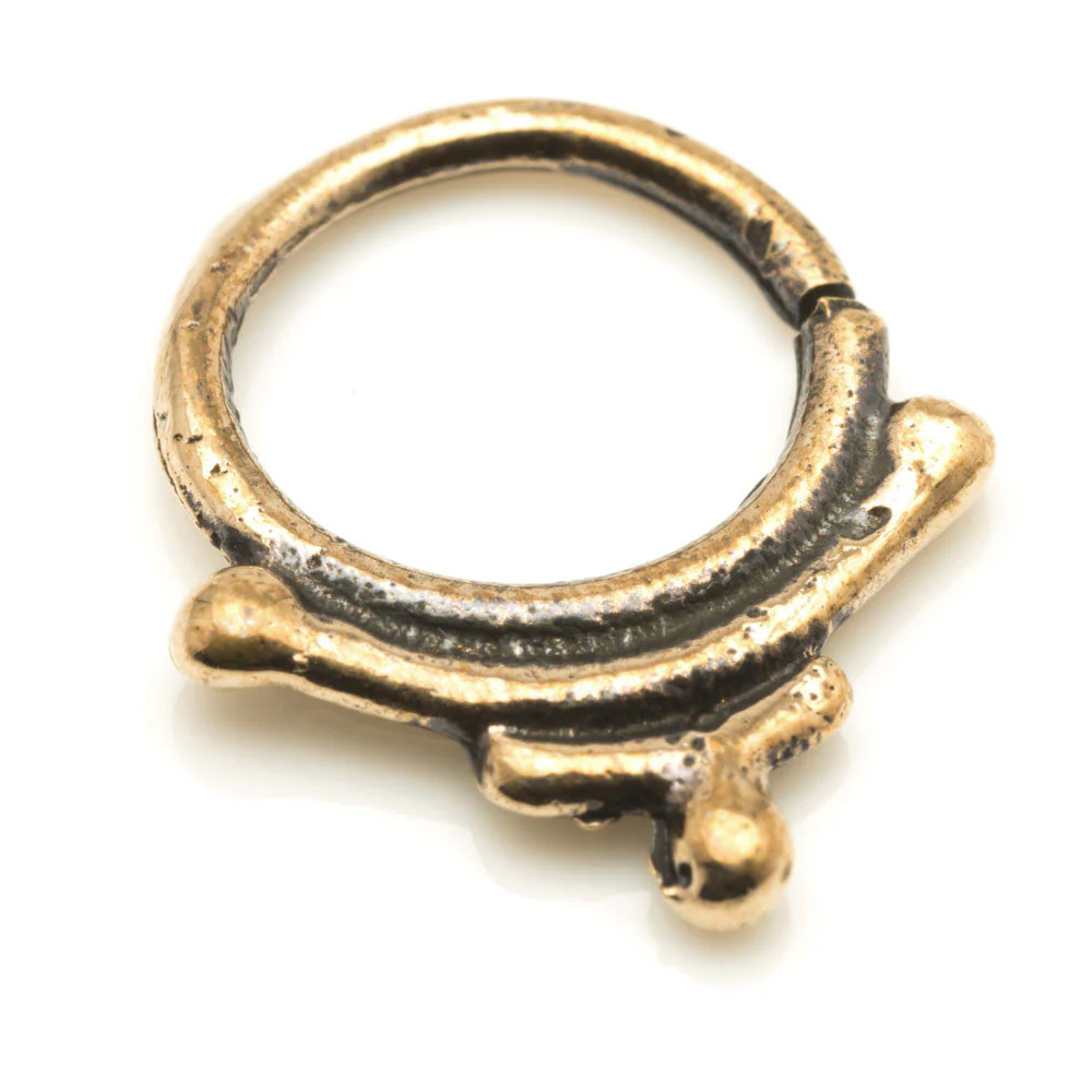 1x Rose Bronze Open Ring