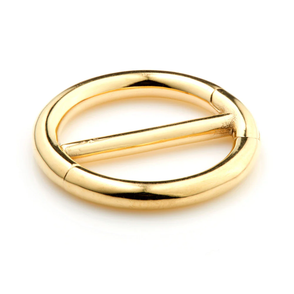 24K Gold Steel Double Nipple Clicker