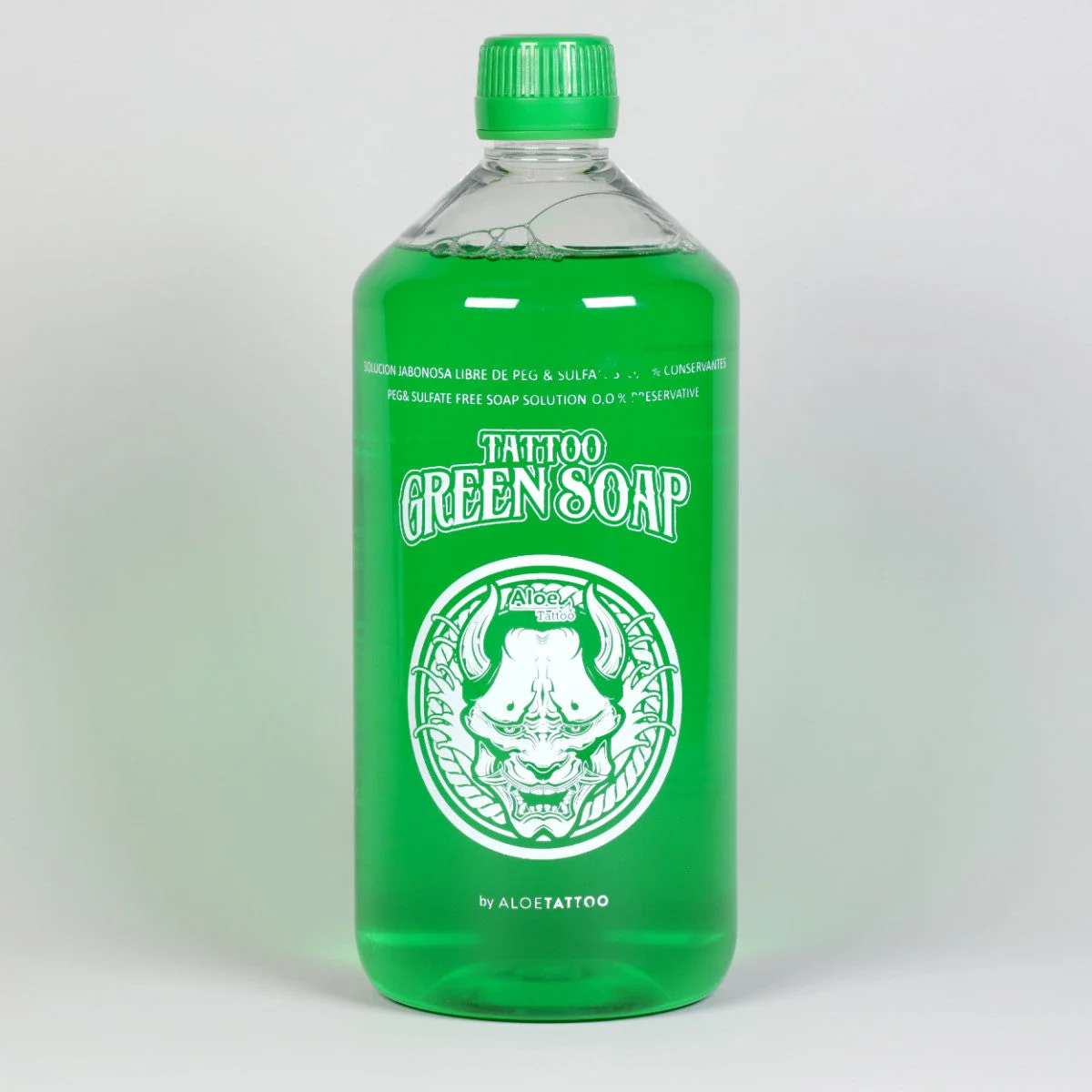Aloe Tattoo Green Soap 1L (+allantoin)