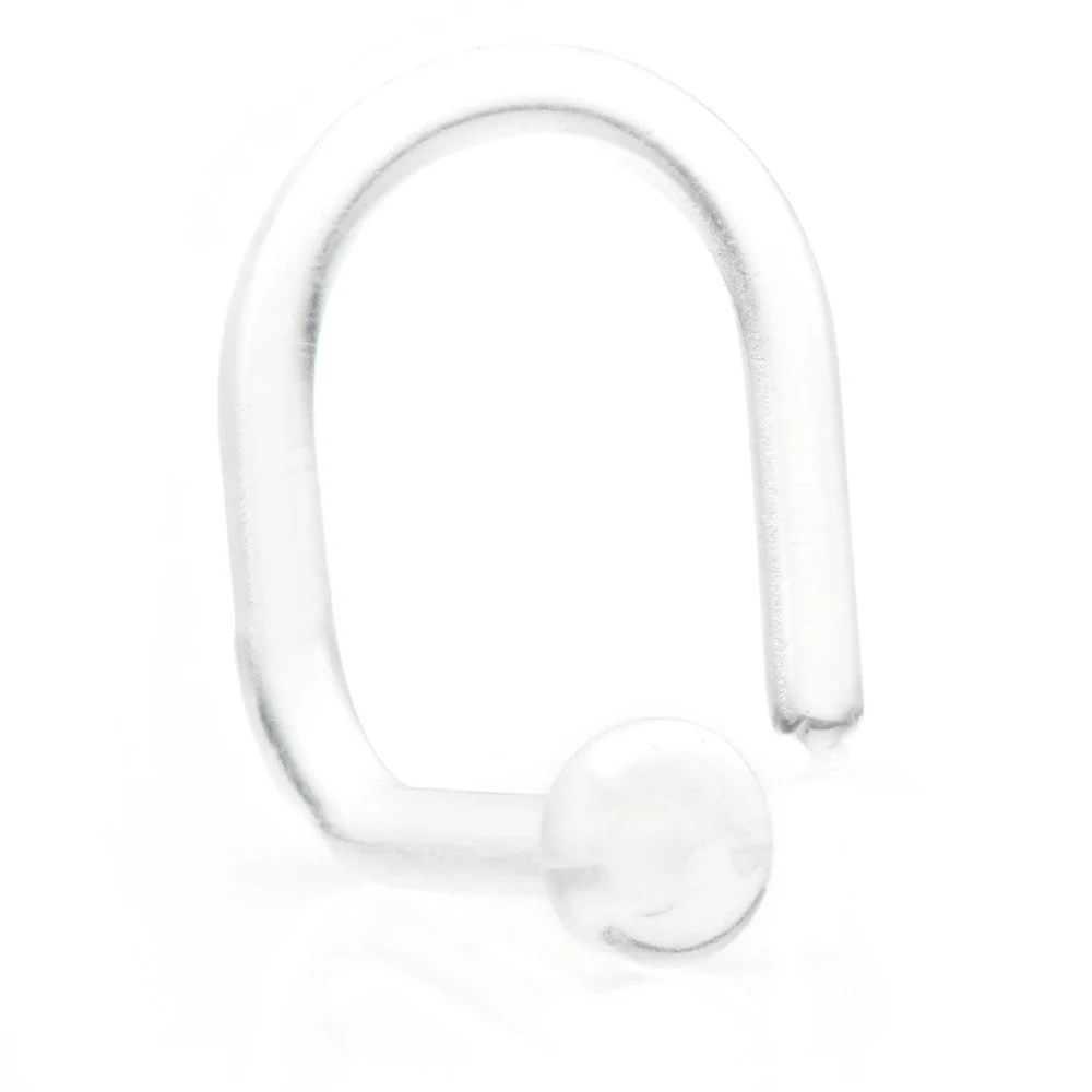 Bioflex Plain Flat Disk Retainer Nose Stud