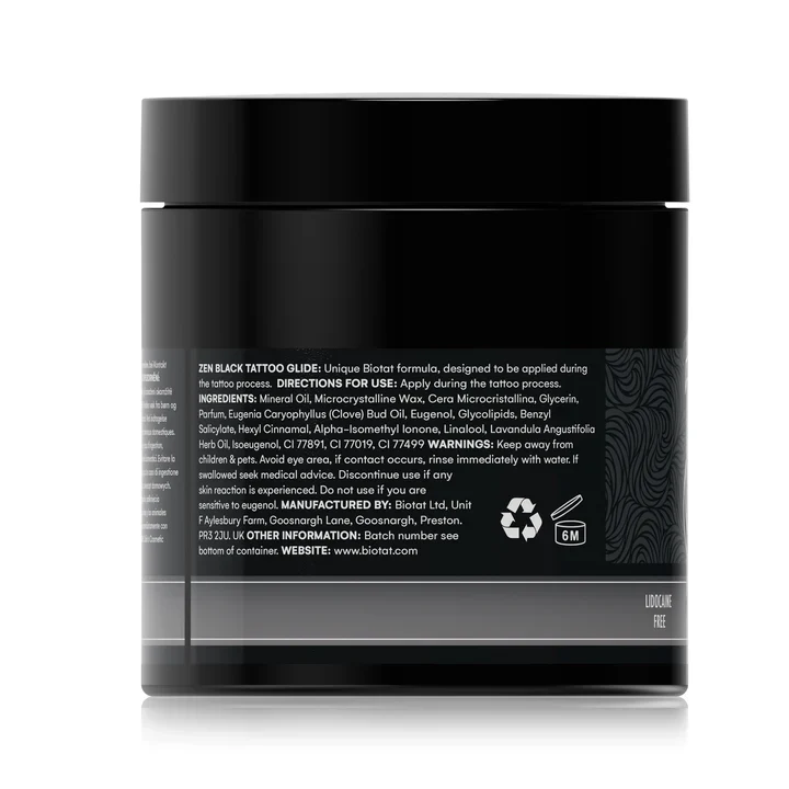 Biotat Numbing Black Tattoo Glide - Zen Fragrance - Image 5