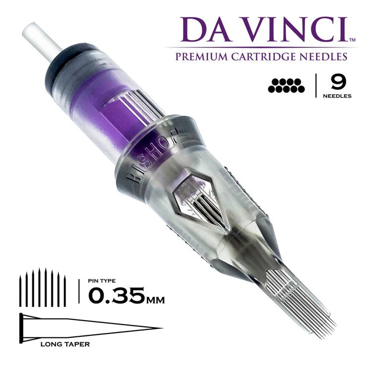 Bishop Cartridge Needles Da Vinci V2 - Magnum - Bugpin - Long Taper (0.30) - Image 2