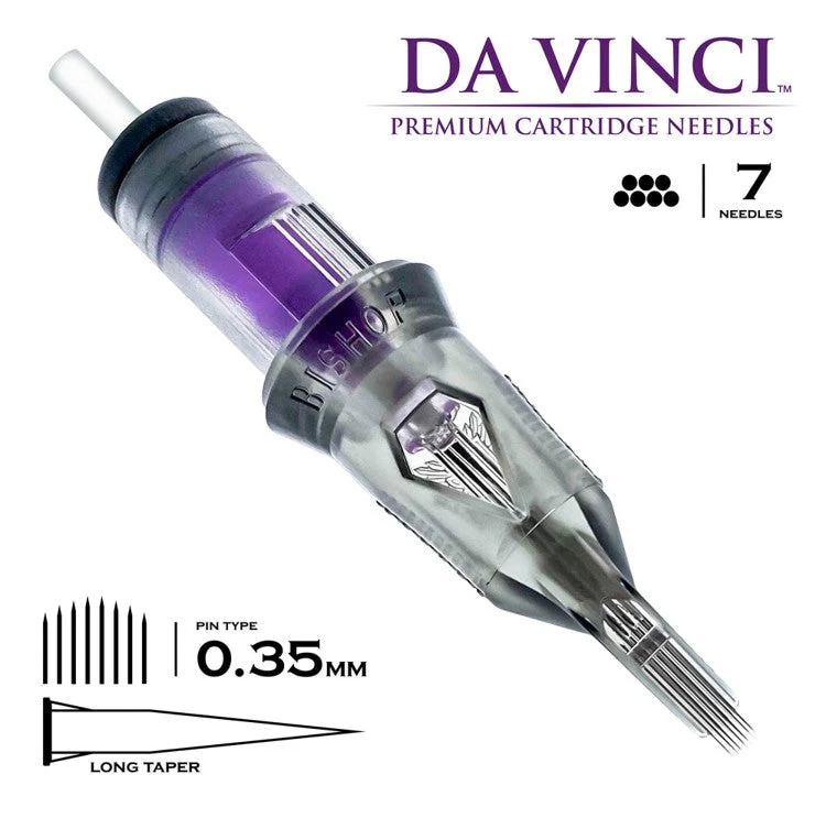 Bishop Cartridge Needles Da Vinci V2 - Magnum - Bugpin - Long Taper (0.30) - Image 3