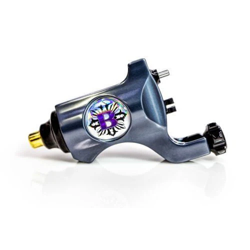 Bishop Rotary Tattoo Machine V6 - Gun Metal Grey Clip