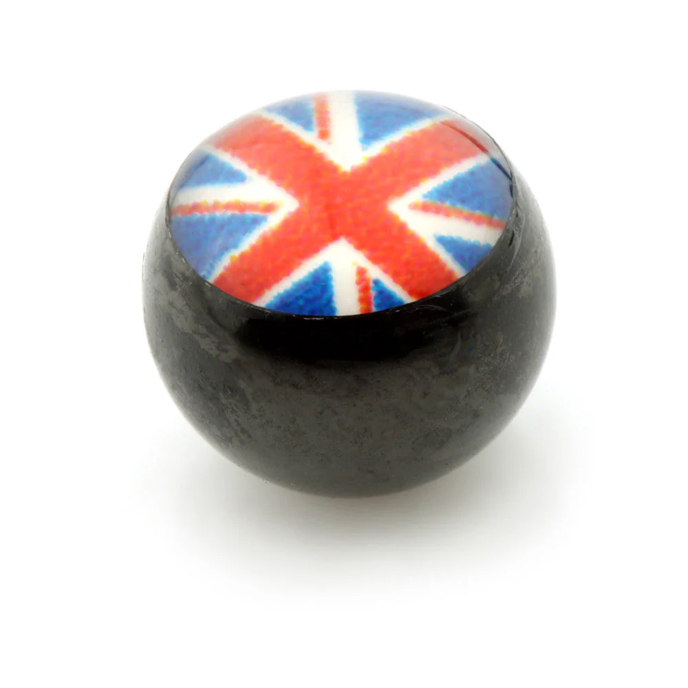 Black Logo Ball - Union Jack -1.2-3