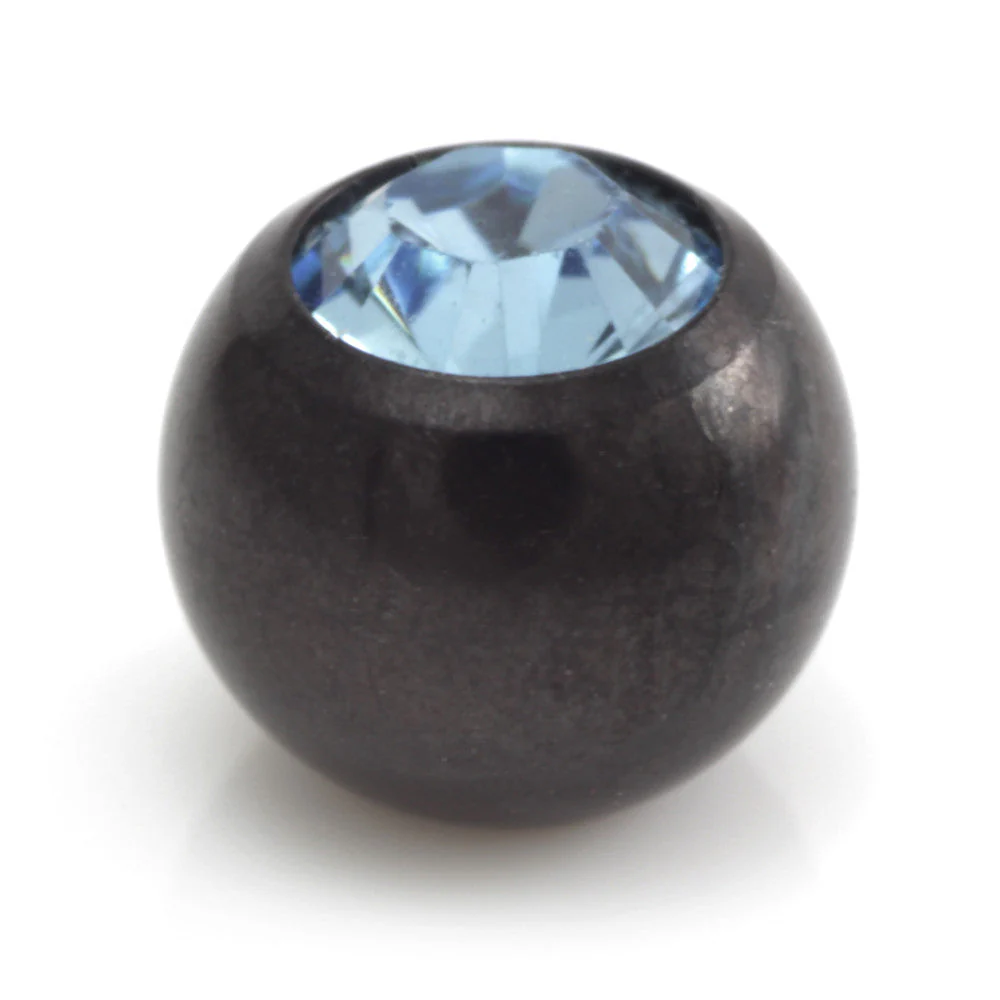 Black Steel Gem Ball - Image 11