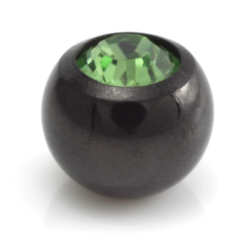 Black Steel Gem Ball - Image 4