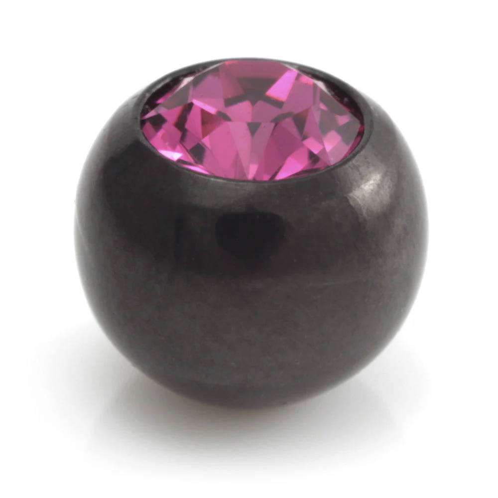 Black Steel Gem Ball - Image 8