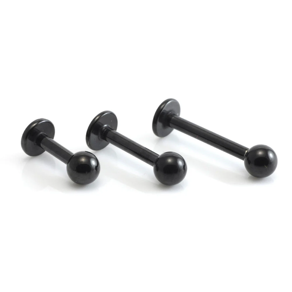 Black Steel Labret