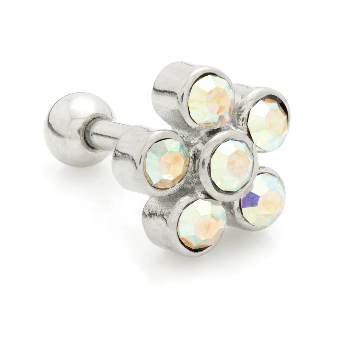 Cast Steel Flower Gem Bar