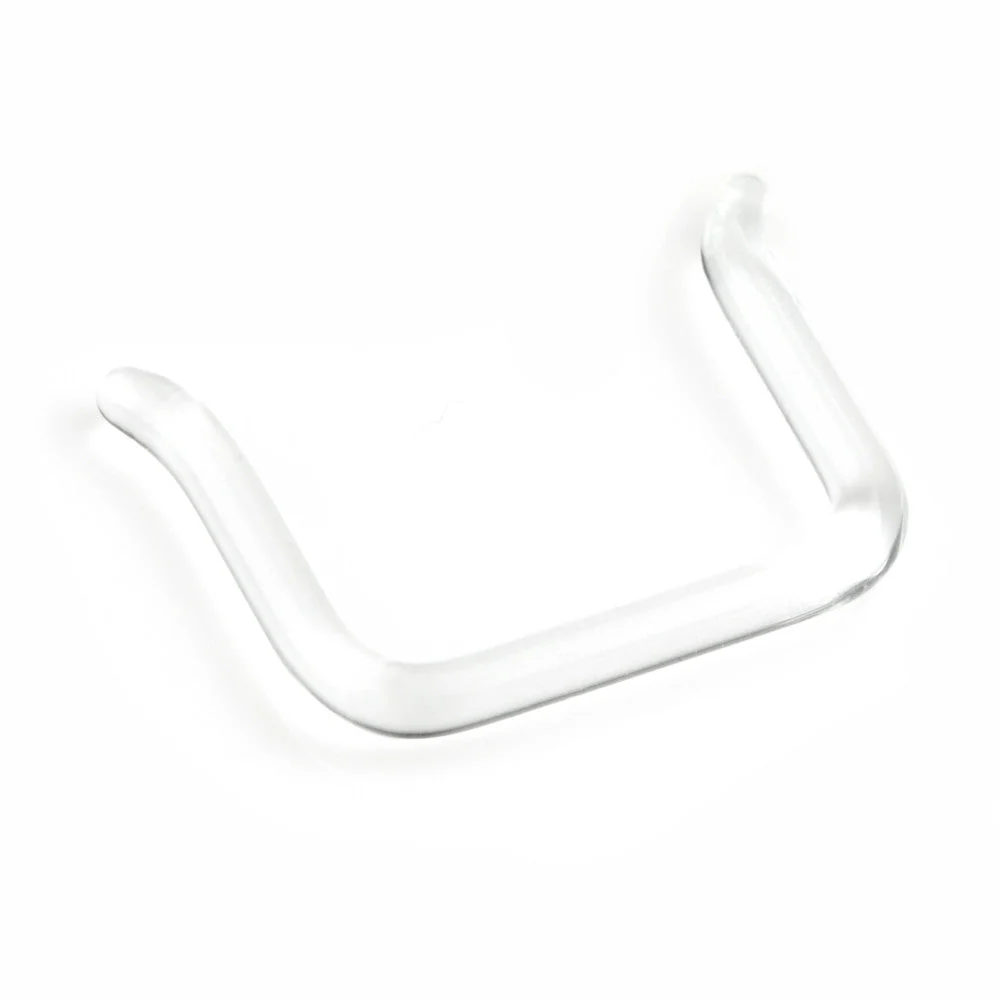 Clear Glass Septum Keeper - Small