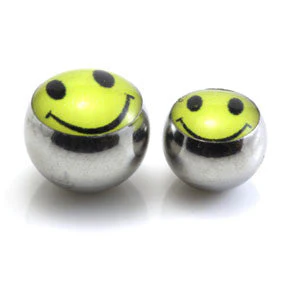 Clip In Logo Ball Attachment - Smiley Face