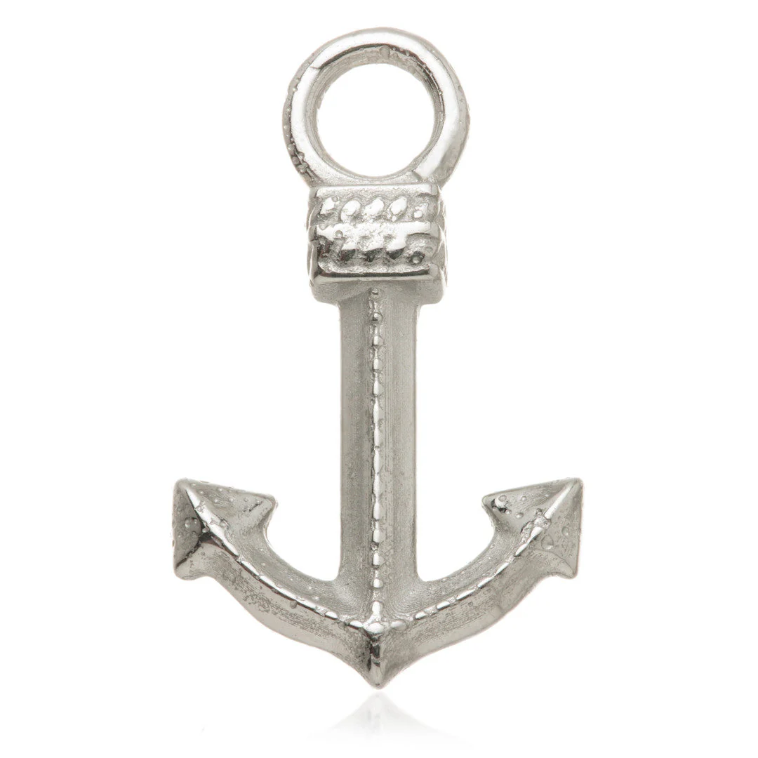 Cobalt Chrome Anchor Charm Attachment