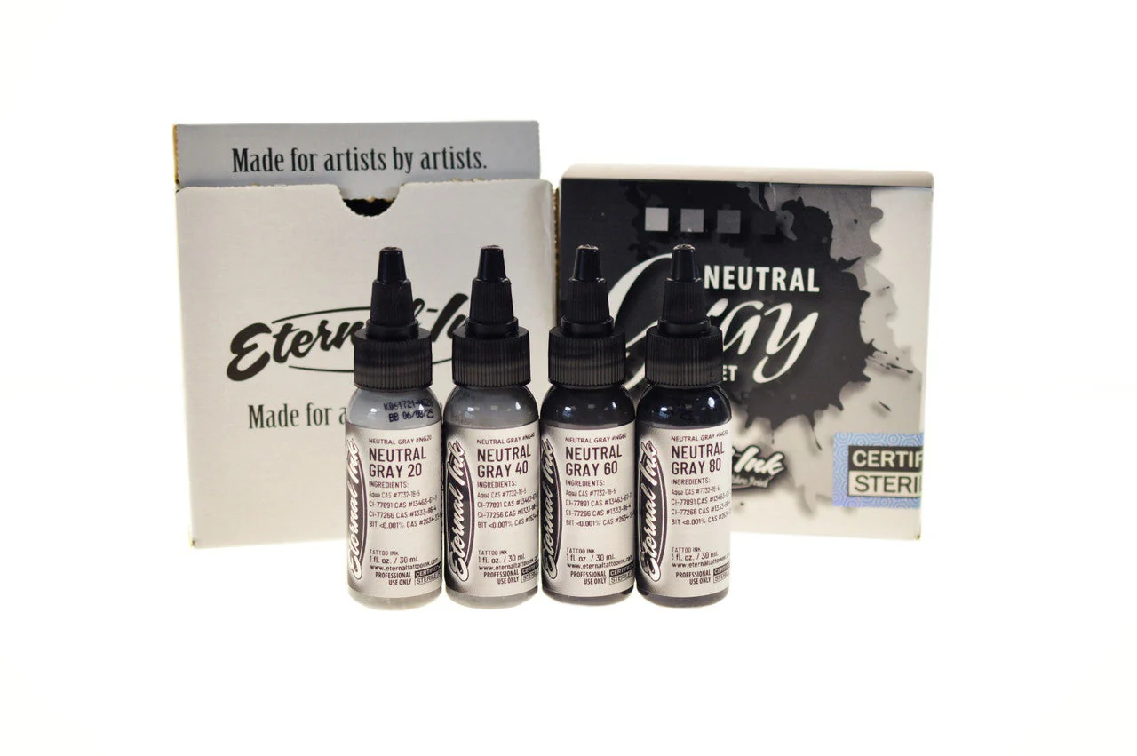 Eternal Ink EU Neutral Grey Set