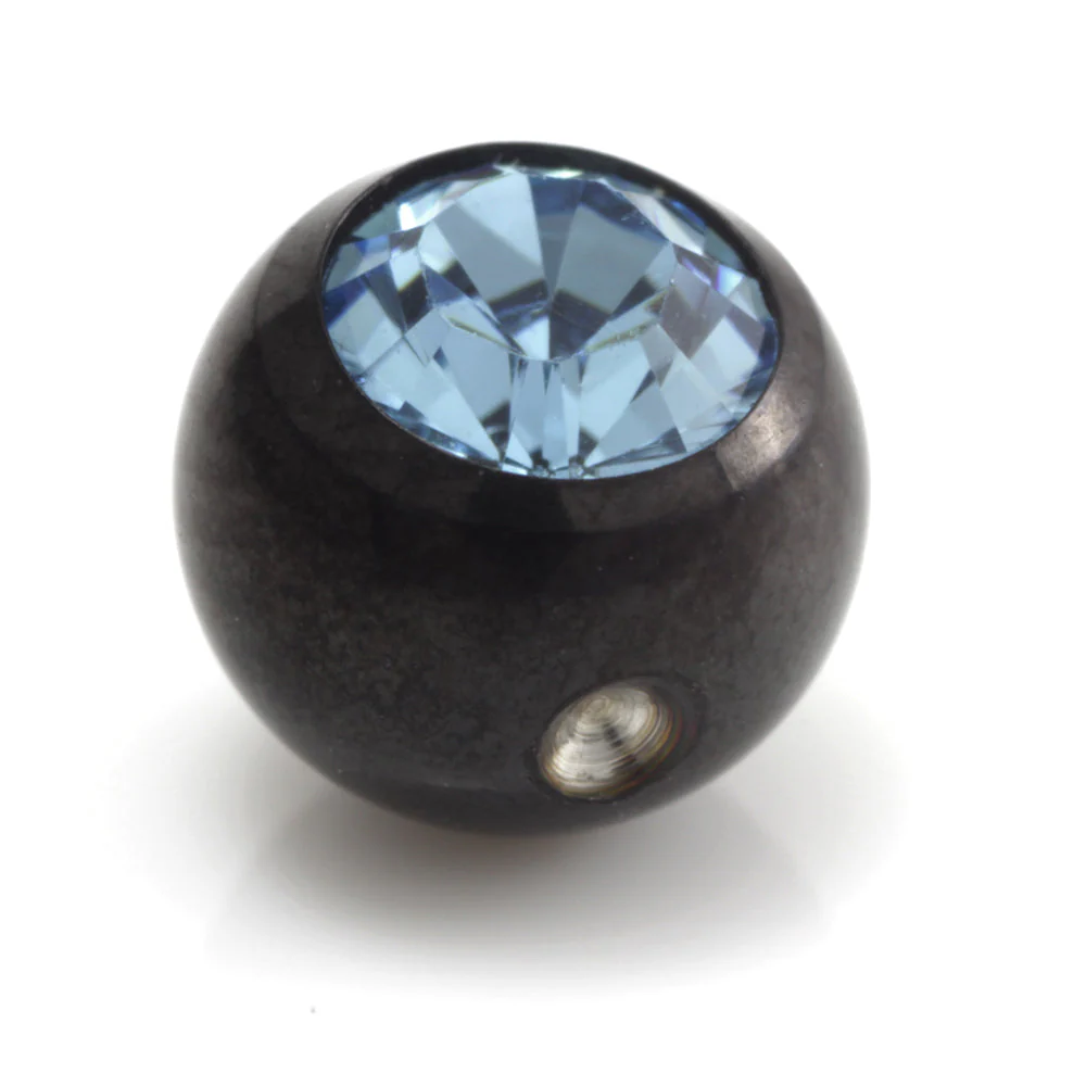 Evil Black Clip In Gem Ball - Image 15