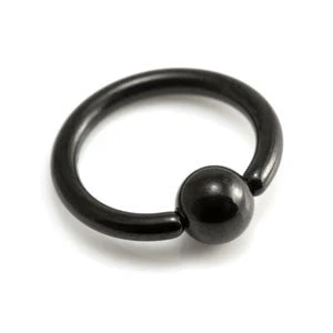 Evil Black Ti BCR with Black Ti Ball