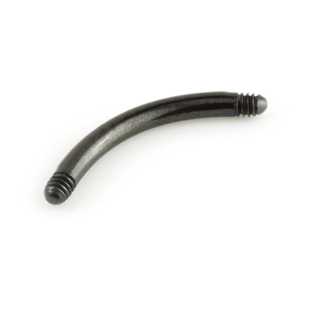 Evil Black Ti External Thread Micro Banana Stem