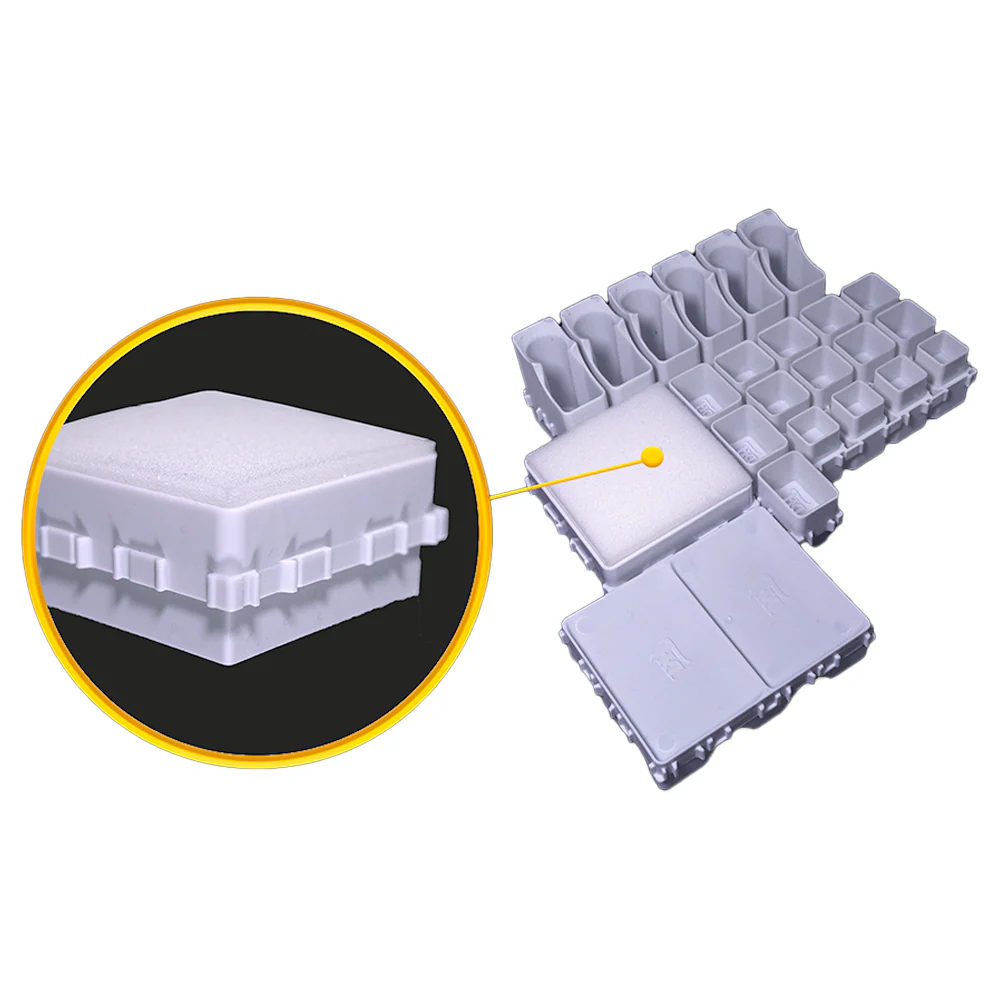 FRAKSPONGE Fraktal Modular Workspace Organiser - High Density Sponges x 20 - Image 3