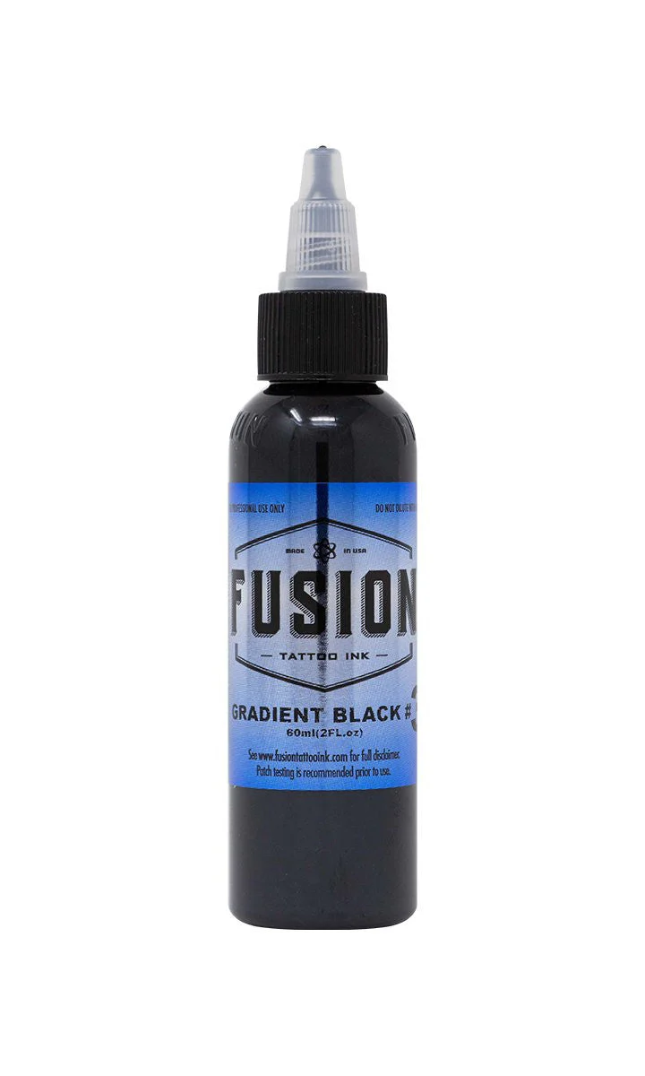Fusion Ink Gradient Black #3 - 1oz