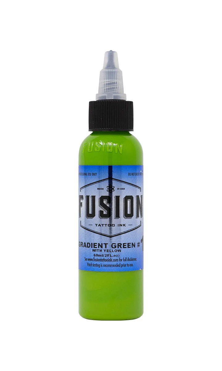 Fusion Ink Gradient Green With Yellow #1 - 1oz