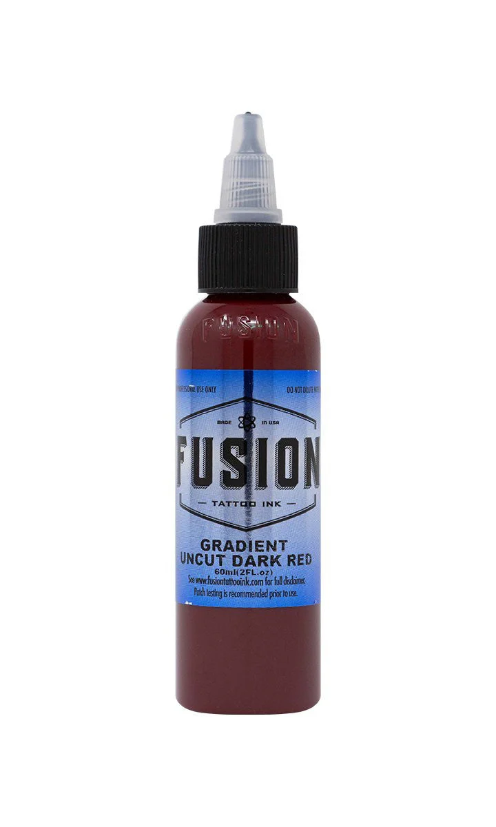 Fusion Ink Gradient Uncut Dark Red - 1oz