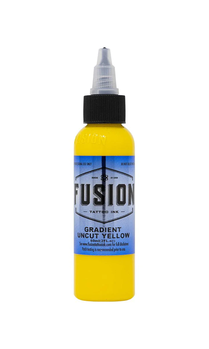 Fusion Ink Gradient Uncut Yellow - 1oz