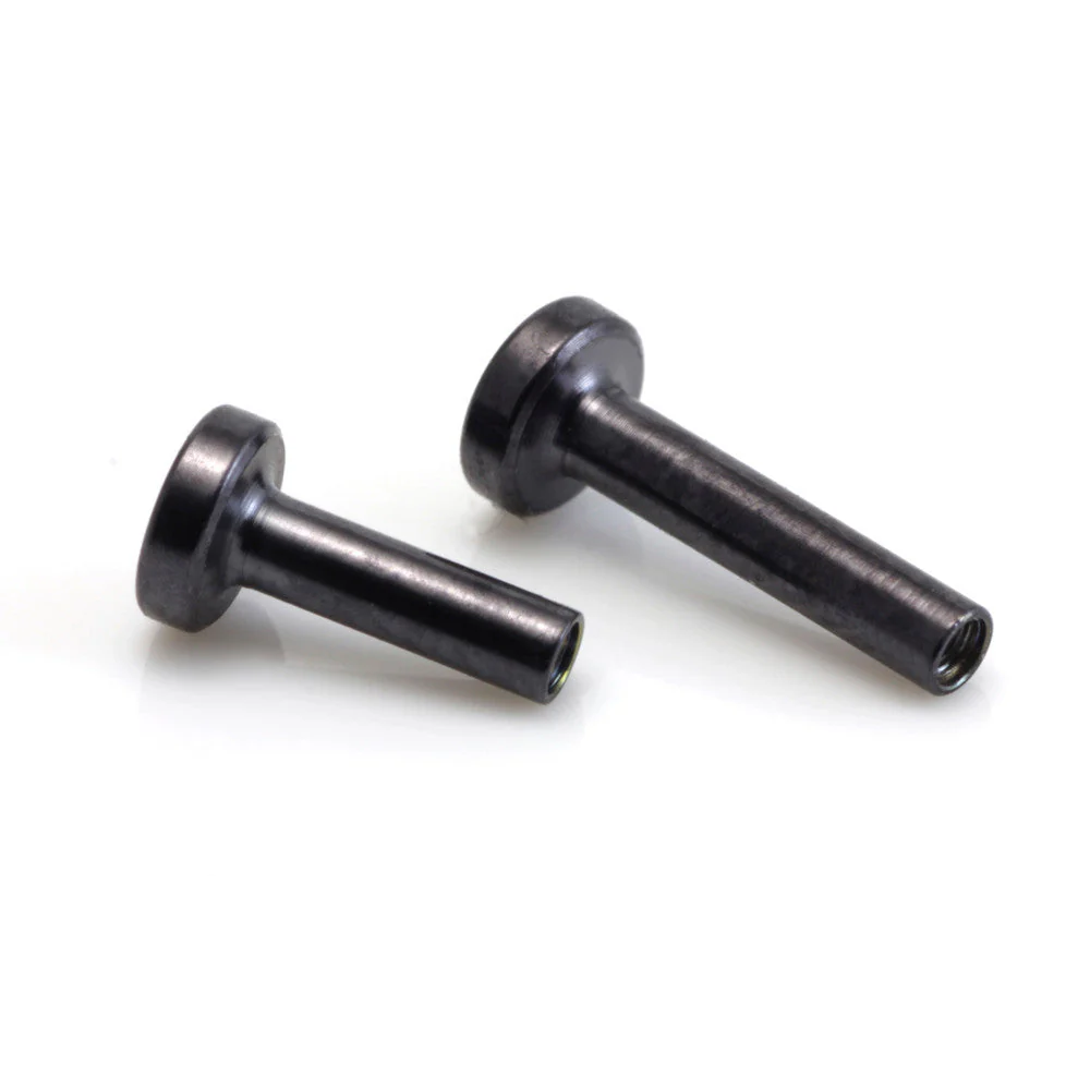 Graphite Black Ti Internal Thread 3mm Base Labret