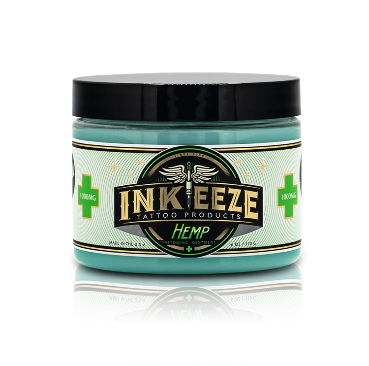 INK-EEZE Hemp Tattoo Ointment - 6oz