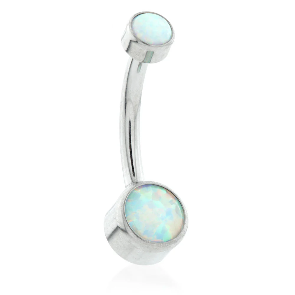 Internal Ti Double Opal Disk Navel - Image 2