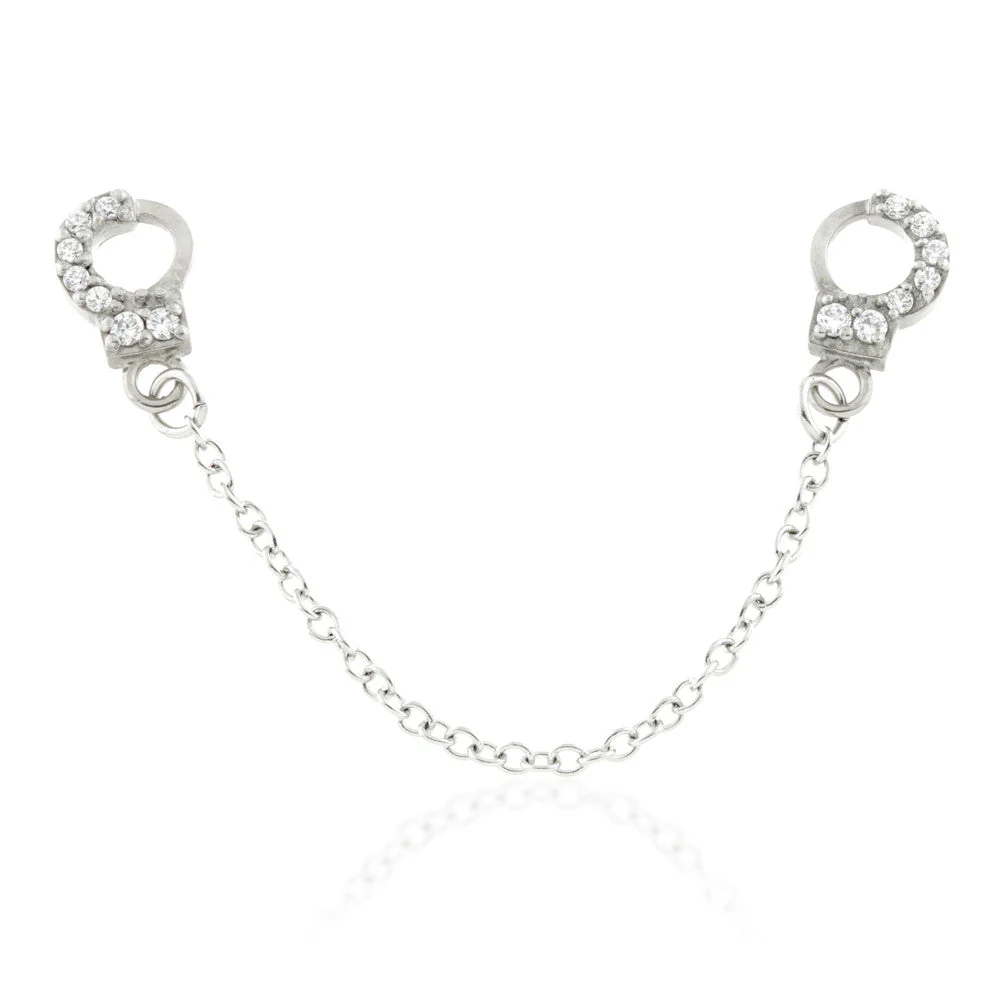 Jewelled Charm Handcuffs