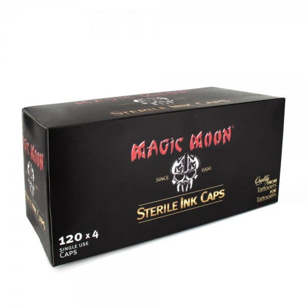 Magic Moon Sterile Ink Caps 120 x 4 Caps