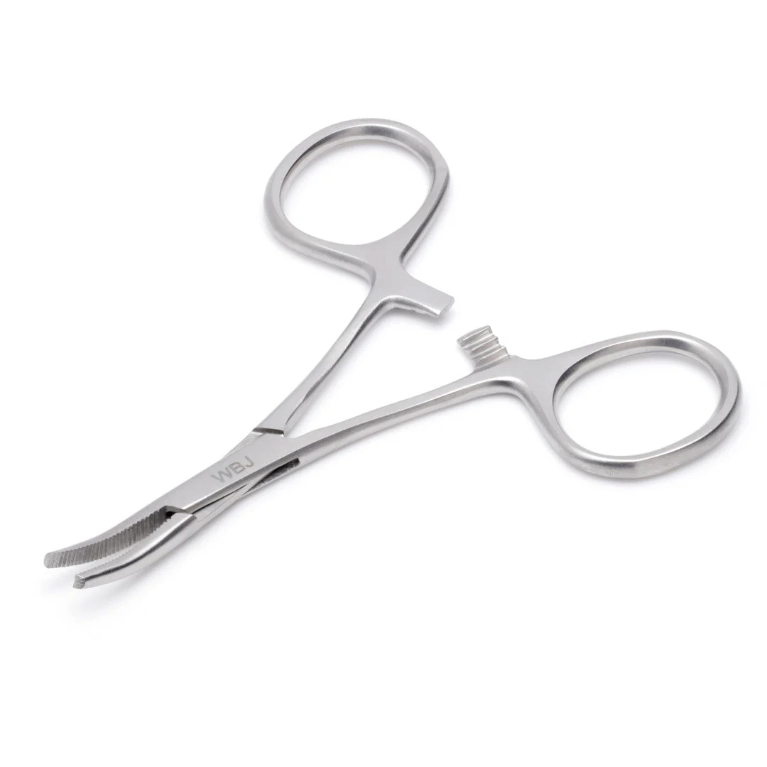 Mini Haemostatic Forceps - Curved 3.5"