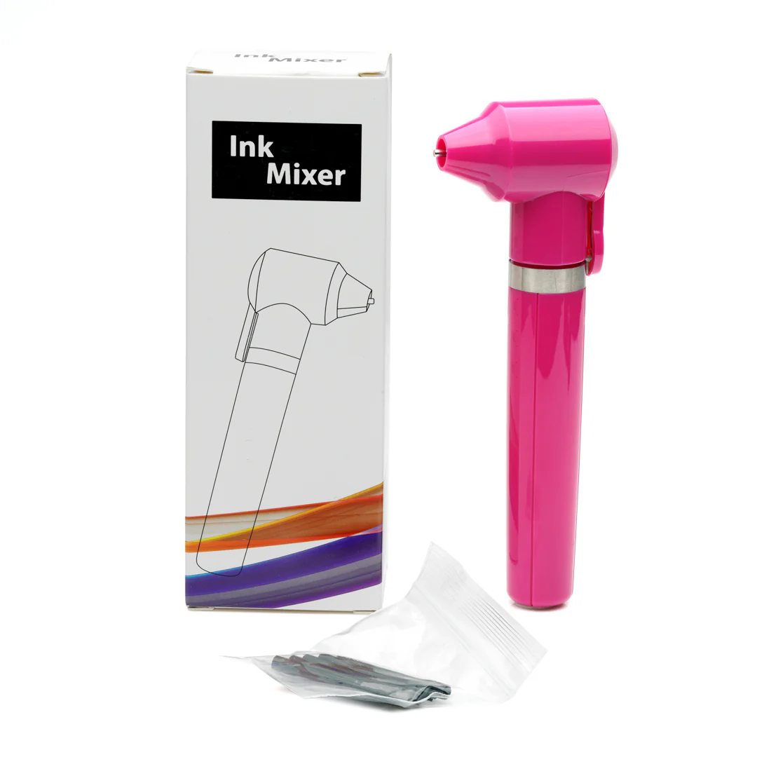 Wireless Battery Powered Ink Mixer - Black/Pink - Image 2