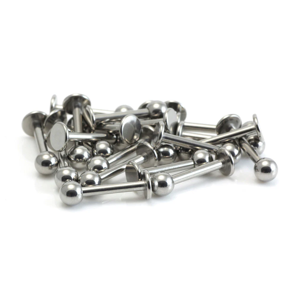 Pack of Steel External Thread Labret (10 pcs)