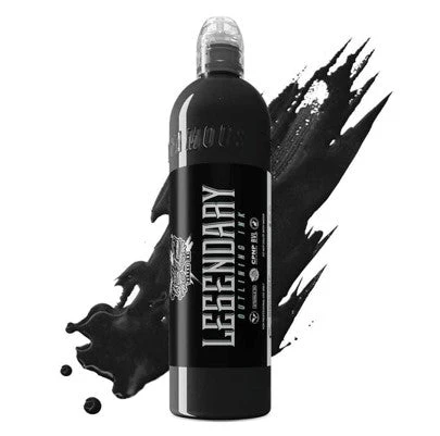 SHORT DATE-DISCOUNTED-World Famous Ink Legendary Outlining Black - 4oz