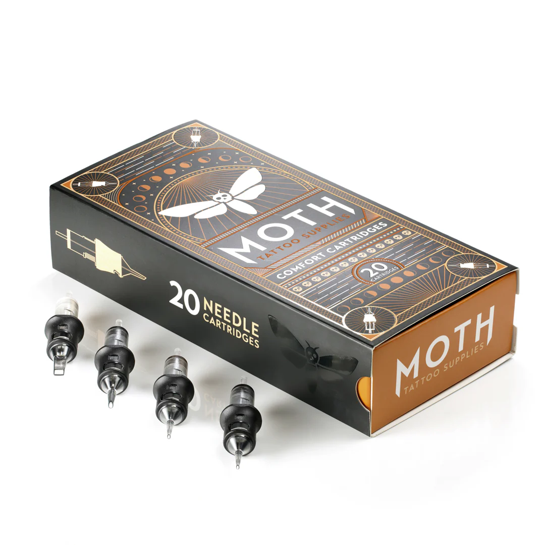 Moth Comfort Cartridges - Round Shader Bold 0.35mm