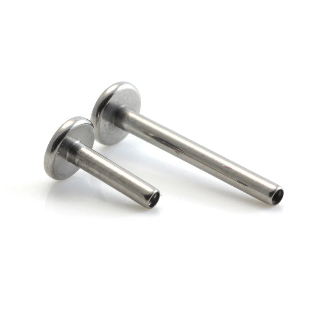 Perryman Titanium Internal Threaded Labret Stem - UK Made