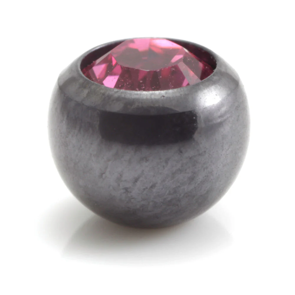 PVD Black Ti Gem Ball 1.6mm - Image 16