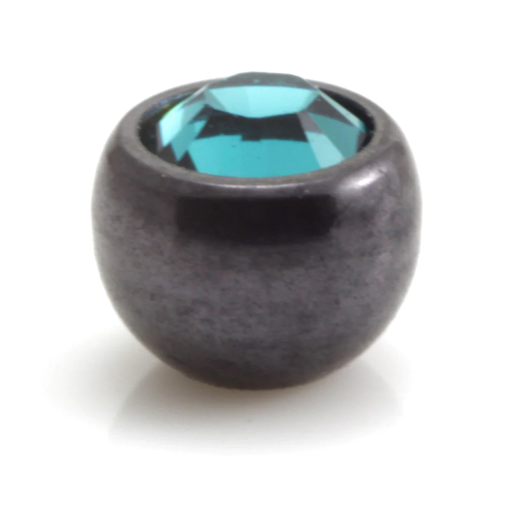 PVD Black Ti Micro Gem Ball - Image 11