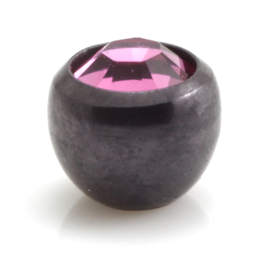 PVD Black Ti Micro Gem Ball - Image 5