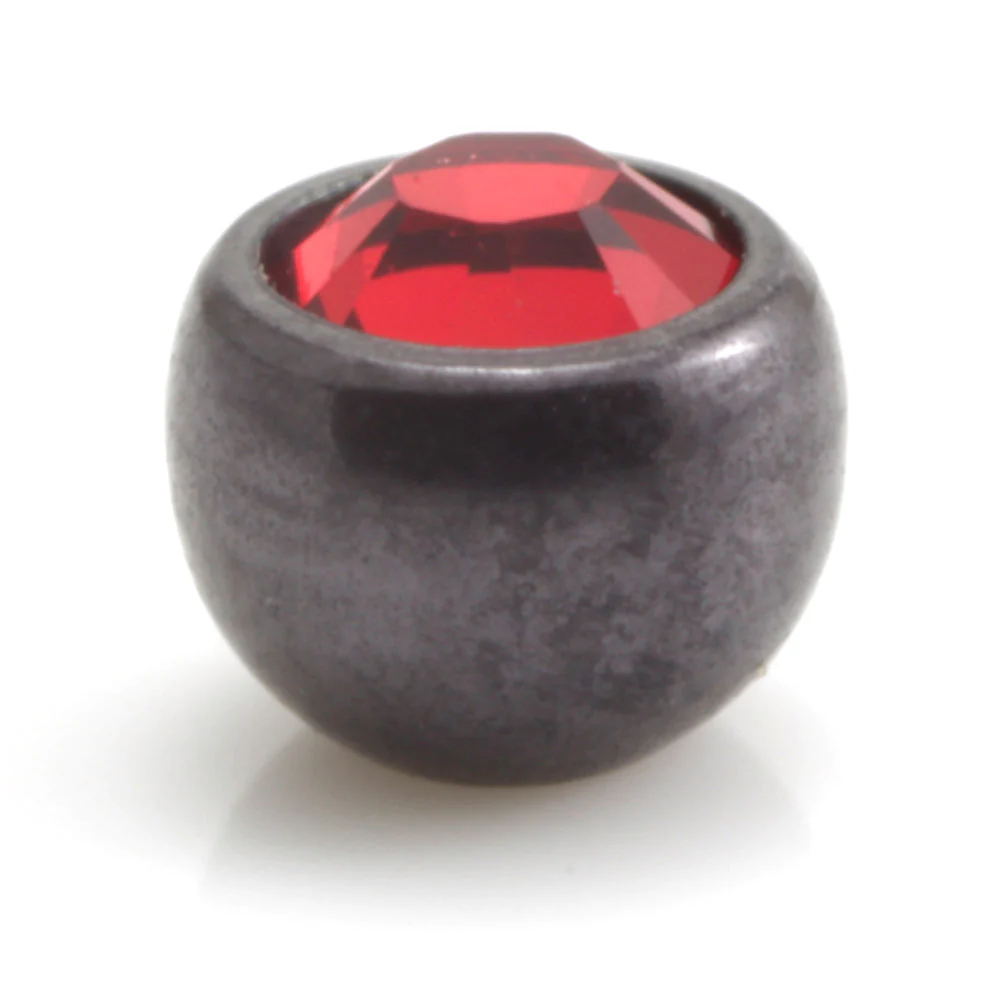 PVD Black Ti Micro Gem Ball - Image 7