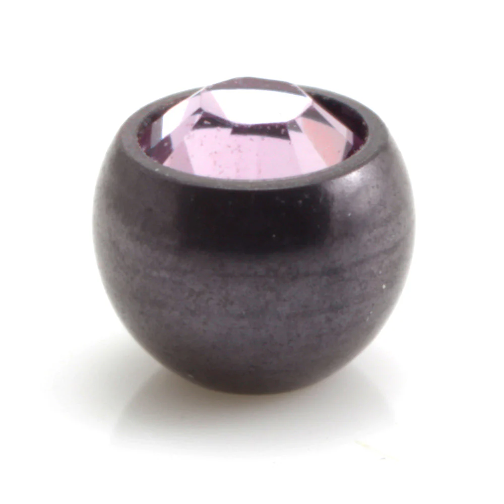 PVD Black Ti Micro Gem Ball - Image 8