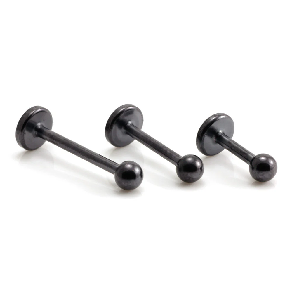 PVD Black Ti Micro Labret