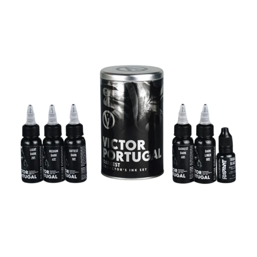 Radiant Ink Victor Portugal Darkest Set Tin