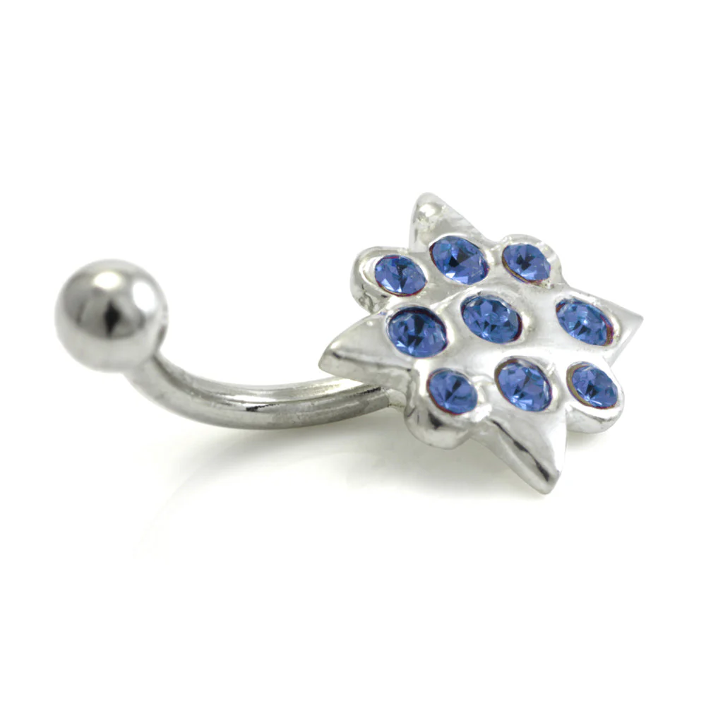 Steel External Gem Star Micro Banana - Image 4