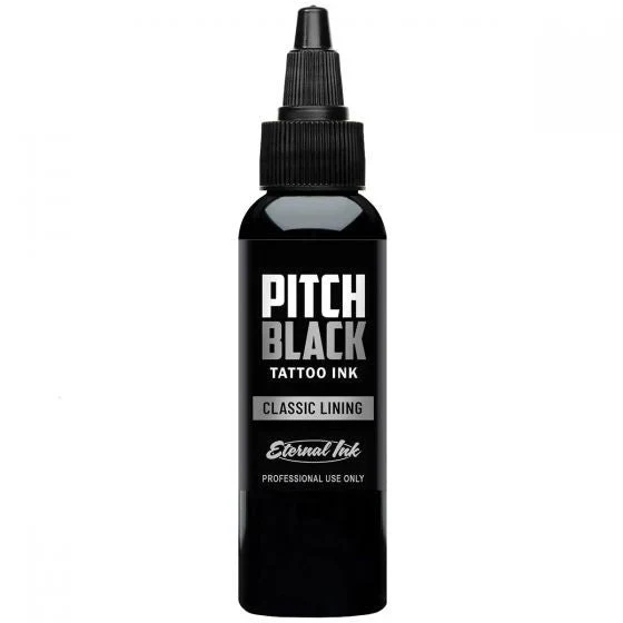 SHORT DATE - DISCOUNTED - Eternal Ink Pitch Black Classic Lining - 8oz