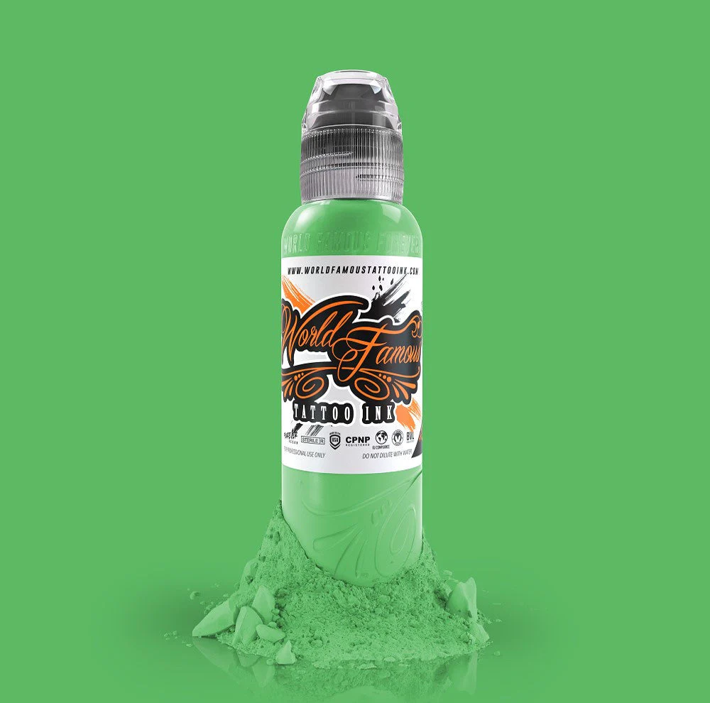 SHORT DATE - DISCOUNTED - World Famous Ink Ireland Green - 1oz (30ml)