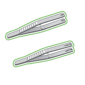 Snaptile Sponge Box - Sterile Disposable Piercing Instruments