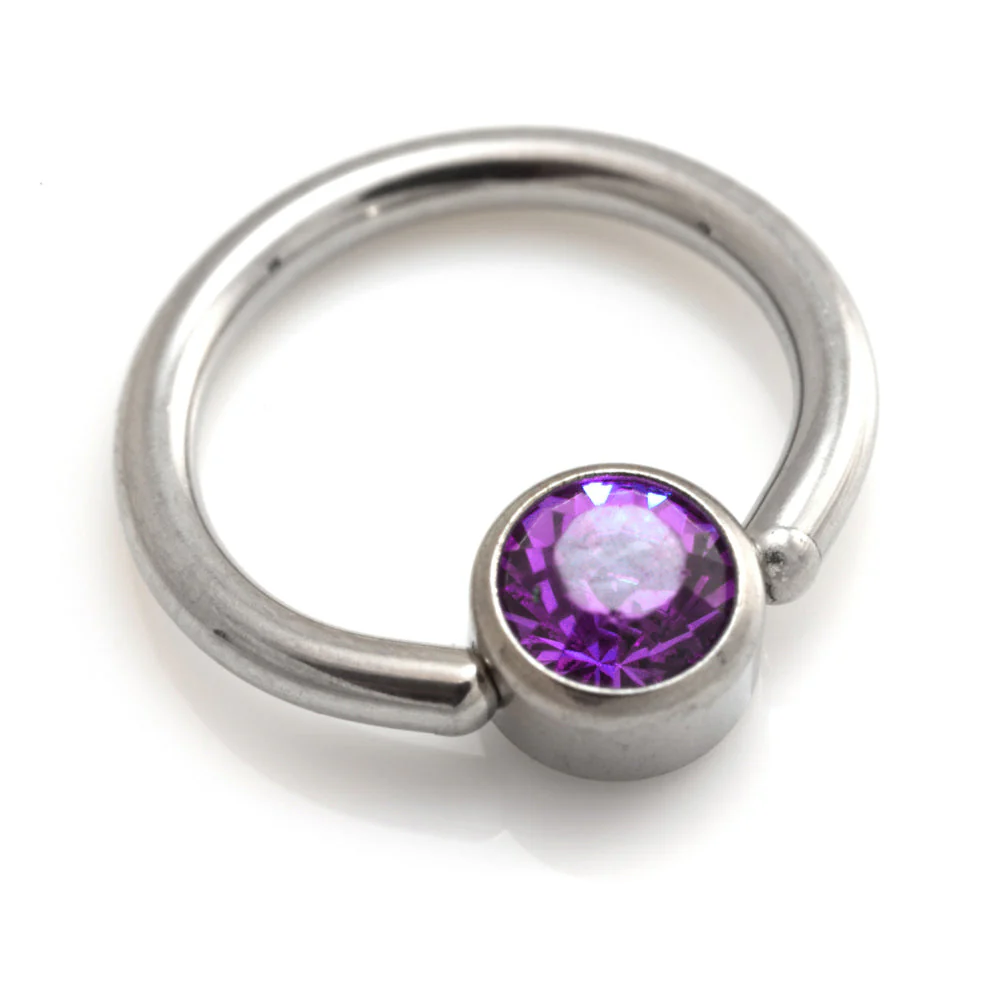 Steel BCR with Gem Disk - Image 2